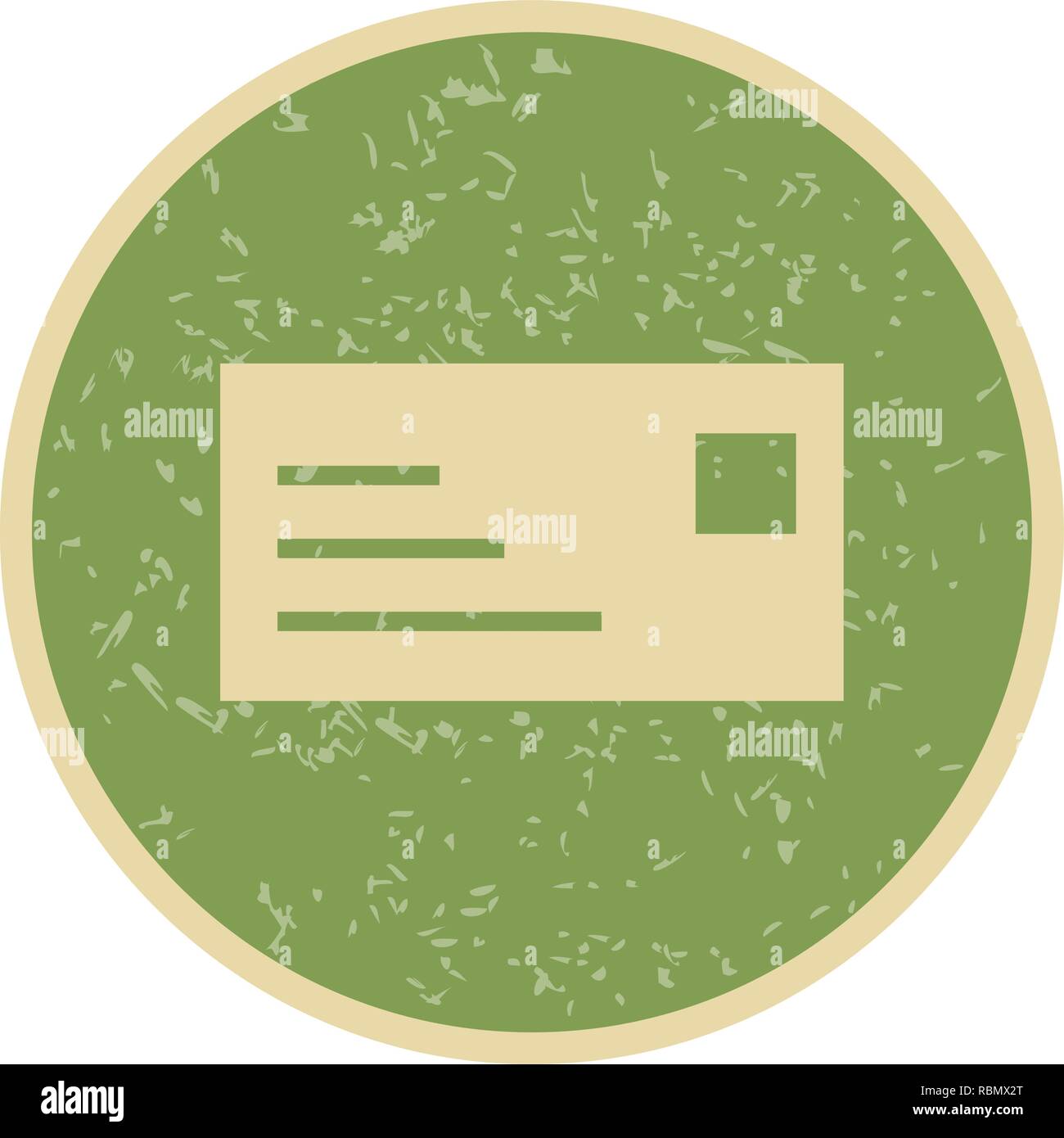 Vector ID Card Icon Stock Vector