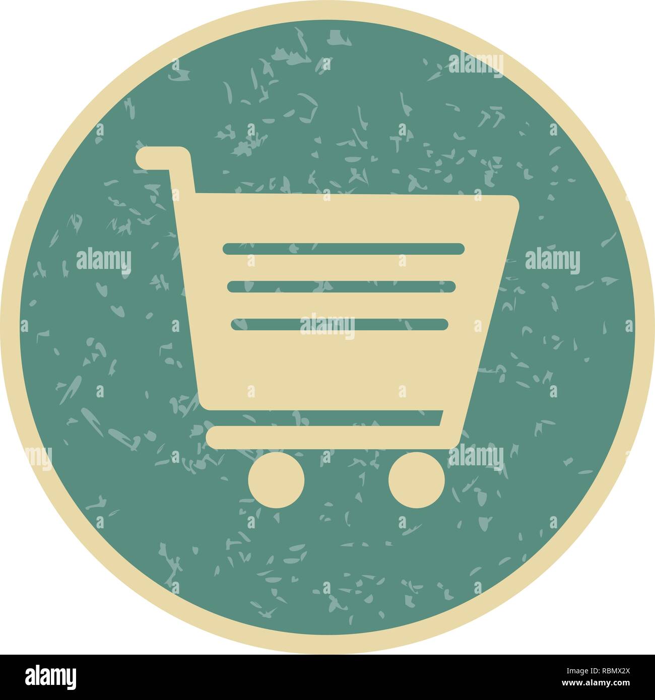 Vector Cart Icon Stock Vector
