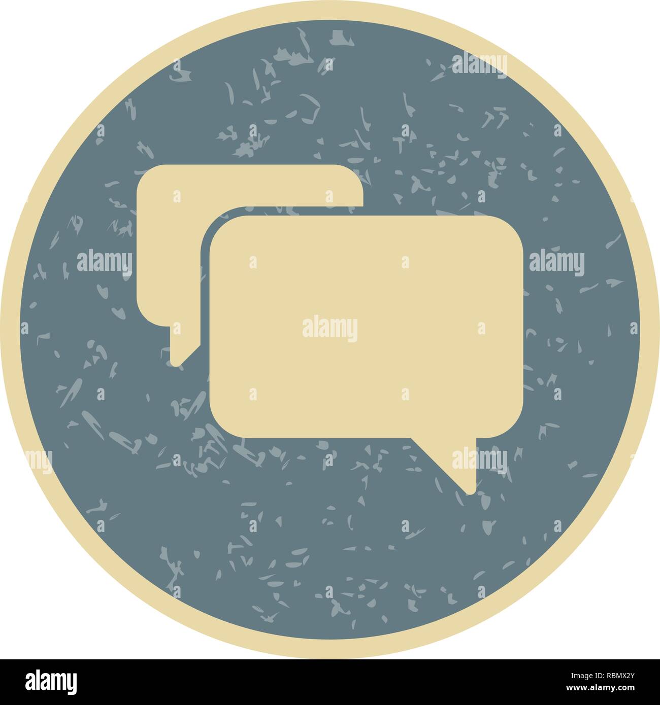 Vector Chat Icon Stock Vector