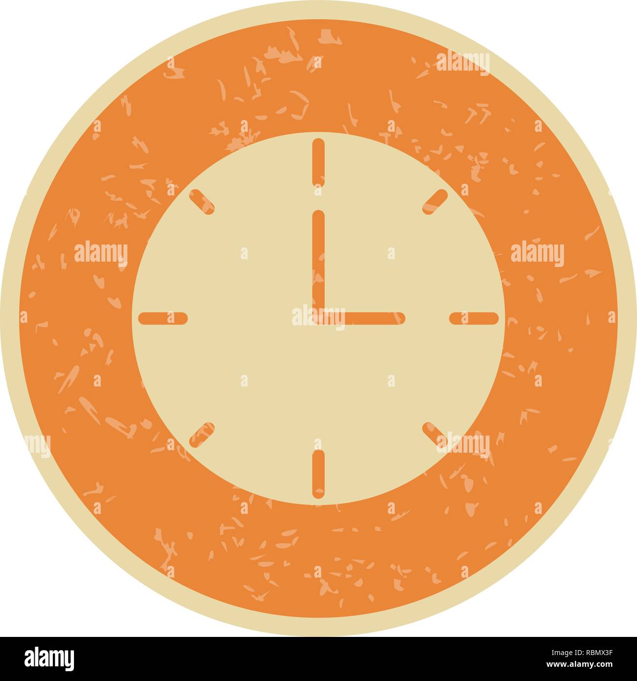 Vector Clock Icon Stock Vector Image & Art Alamy