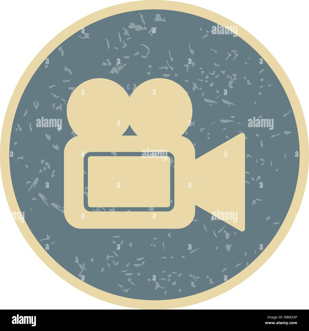 Vector Video Camera Icon Stock Vector