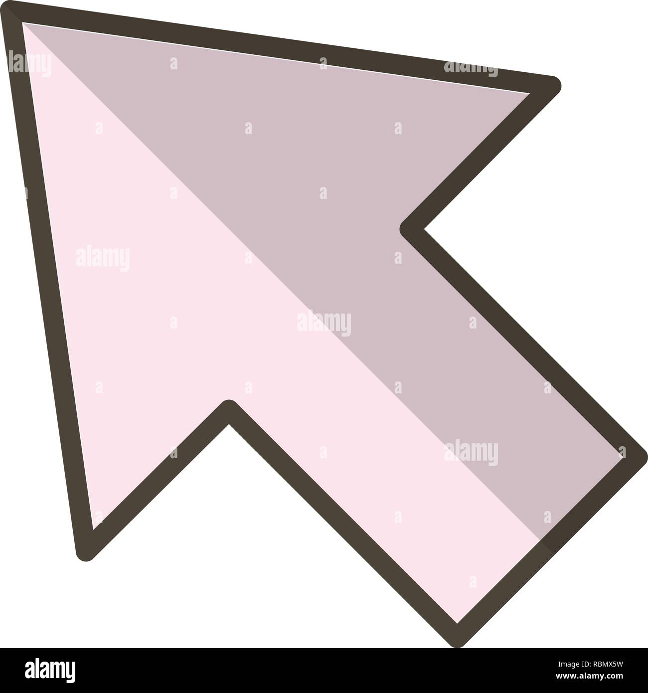 Vector Cursor Icon Stock Vector