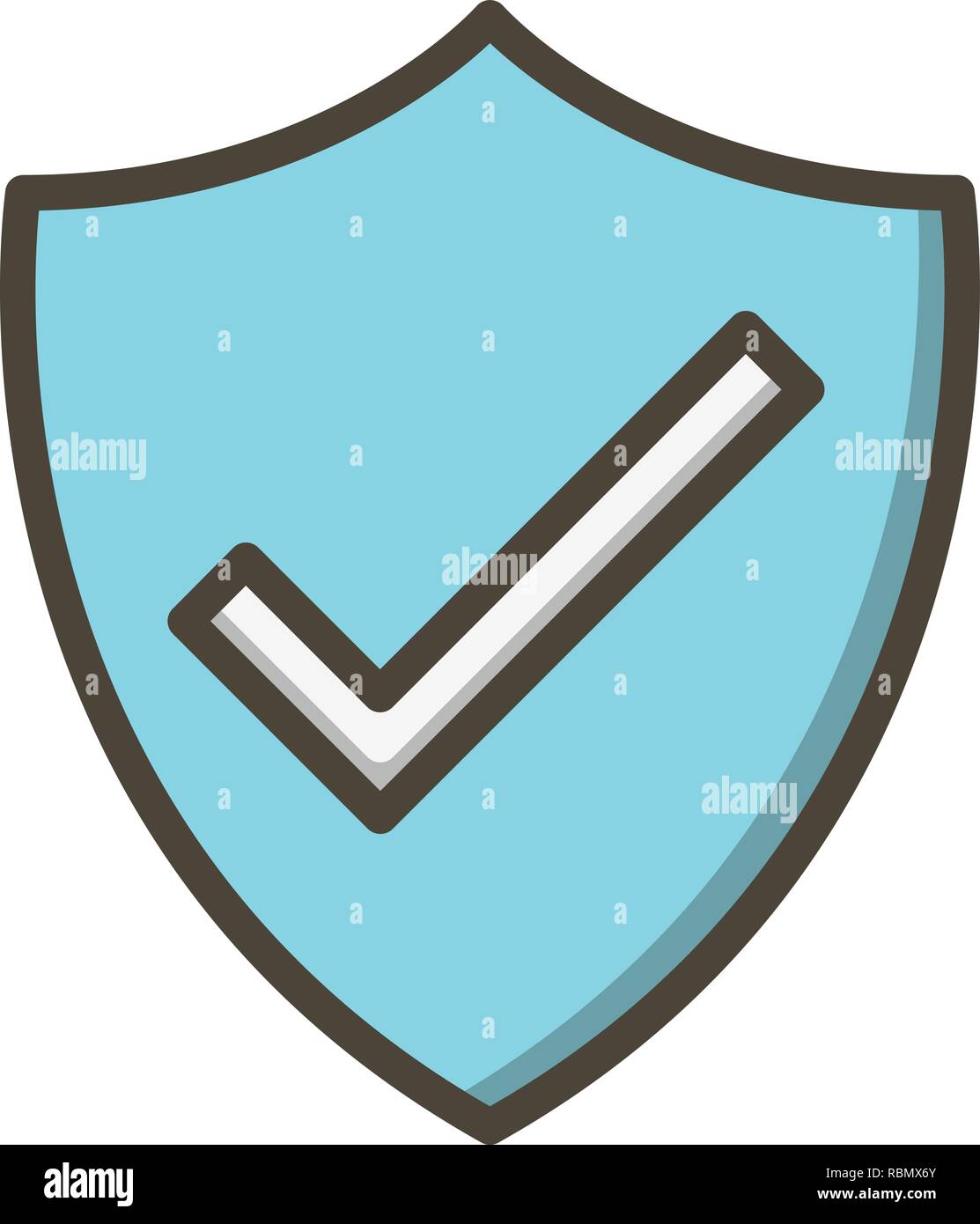 Vector Shield Icon Stock Vector