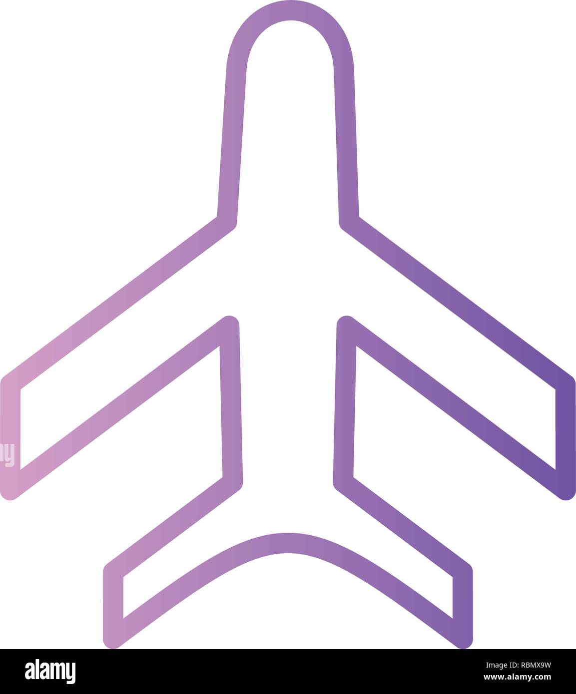 Vector Airplane Icon Stock Vector Image & Art - Alamy