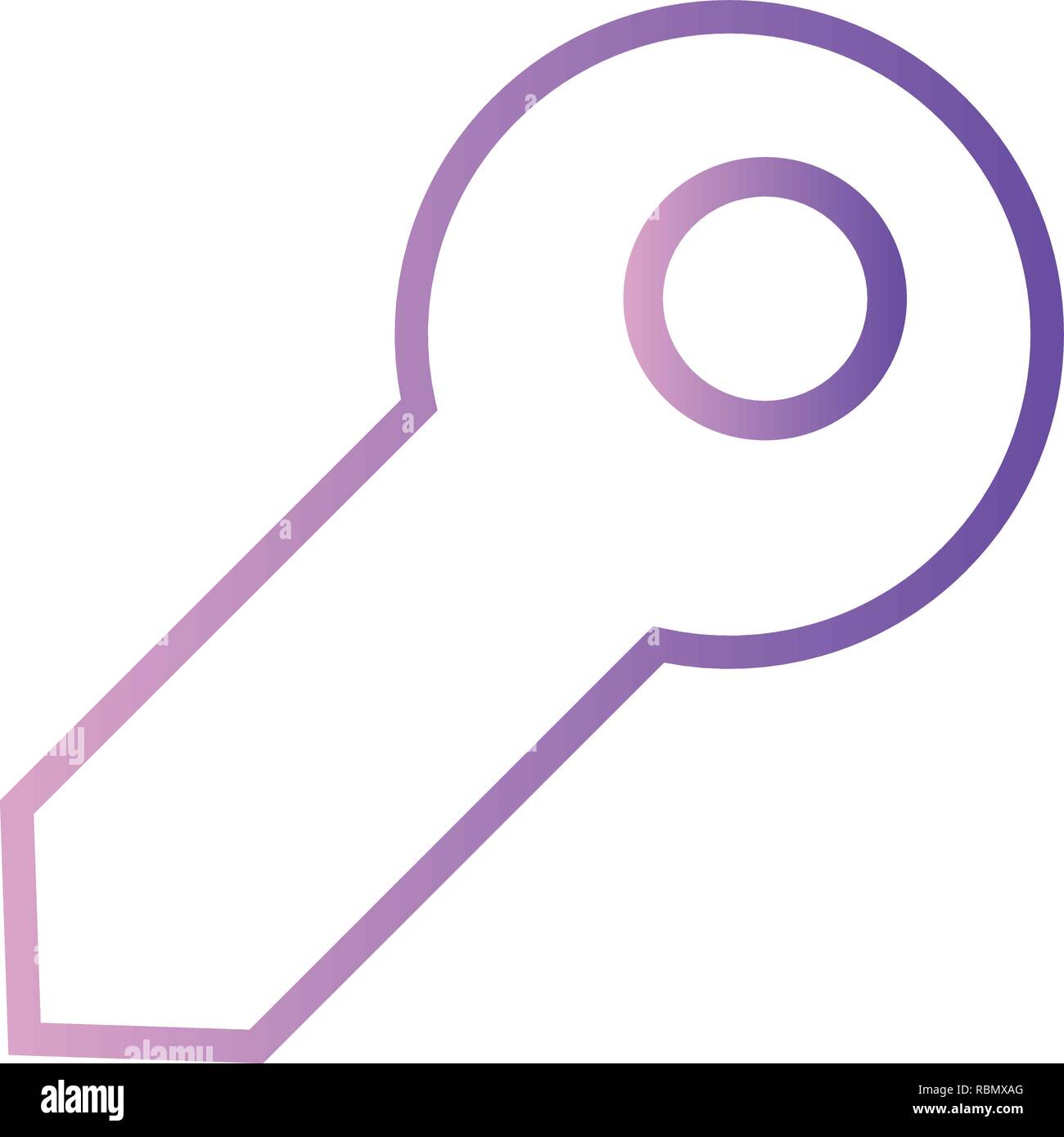 Vector Key Icon Stock Vector Image & Art - Alamy