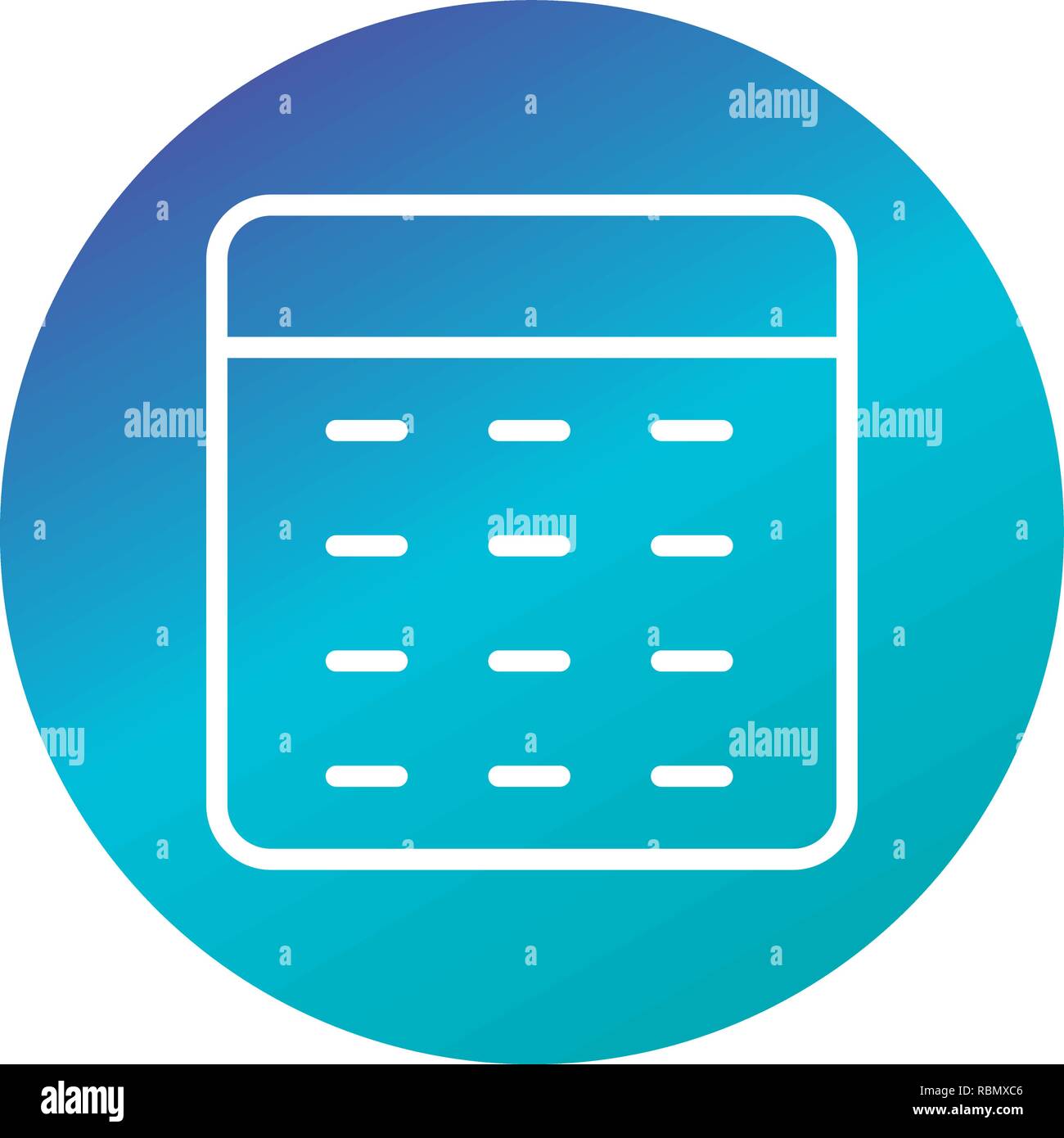Vector Calculator Icon Stock Vector Image & Art - Alamy