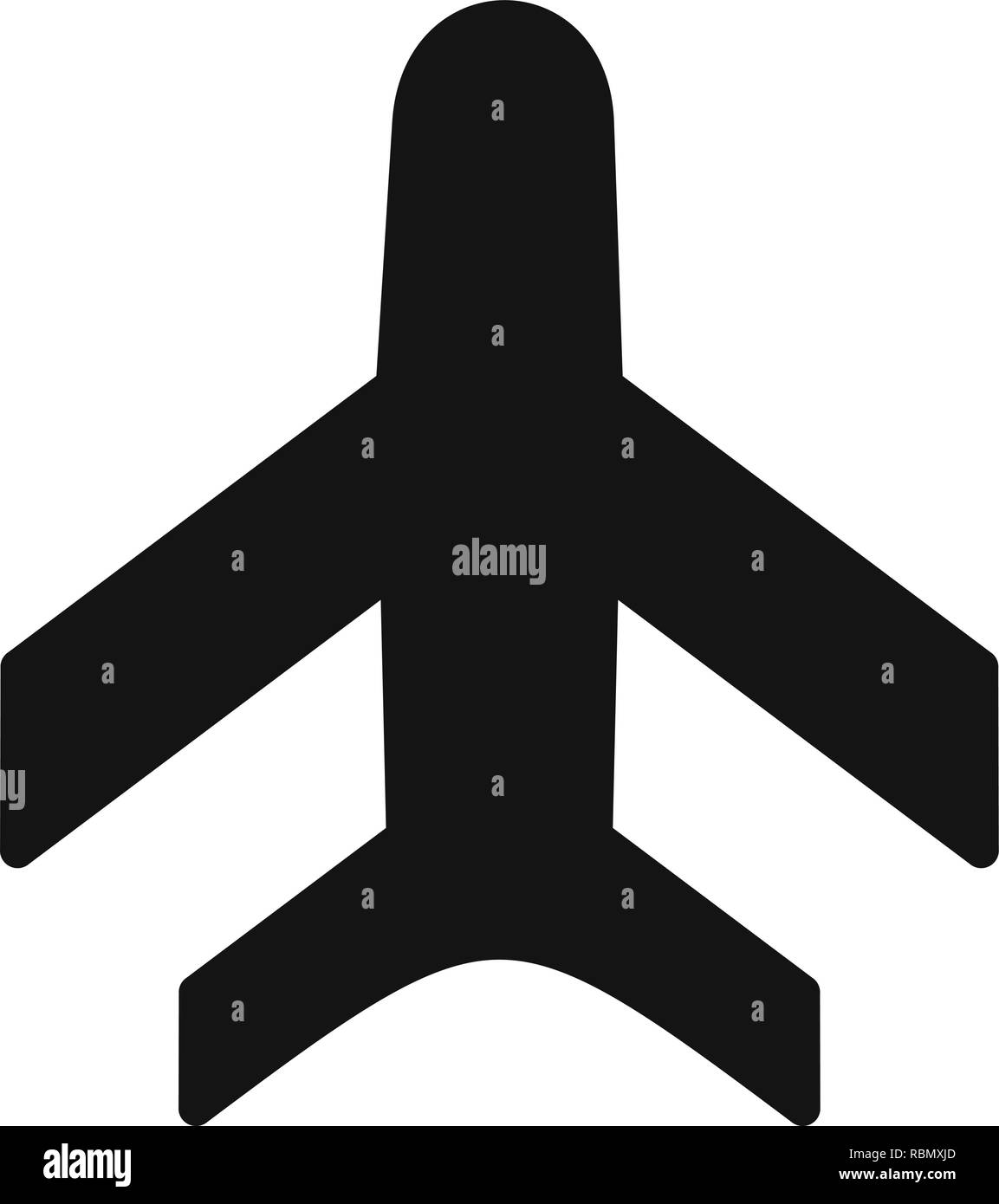Vector Airplane Icon Stock Vector Image & Art - Alamy