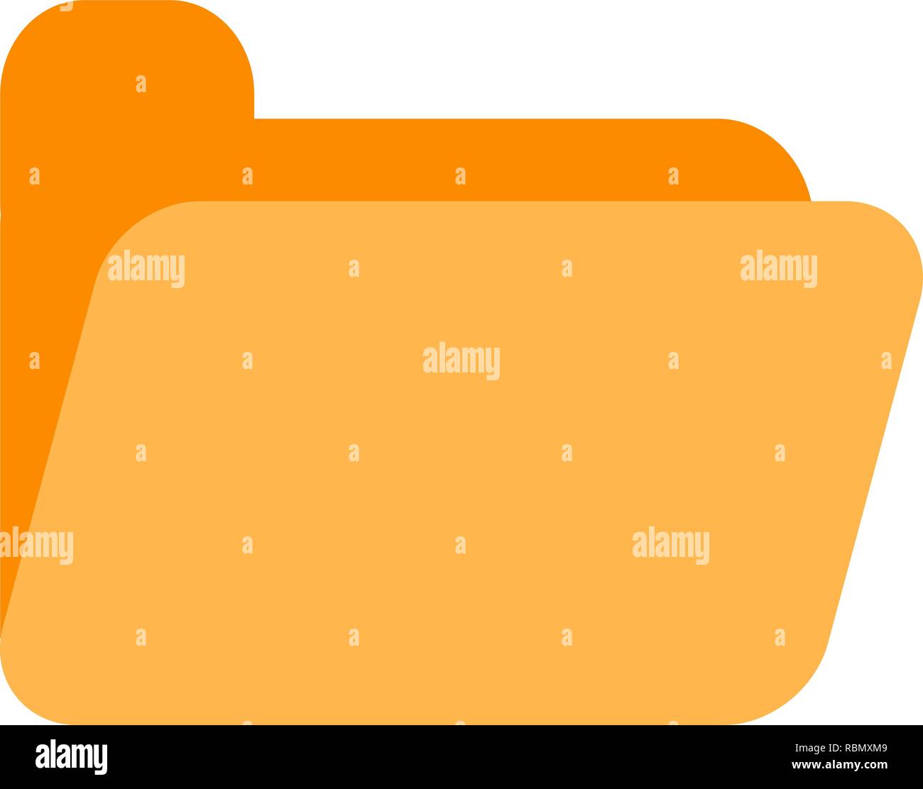 Vector Folder Icon Stock Vector