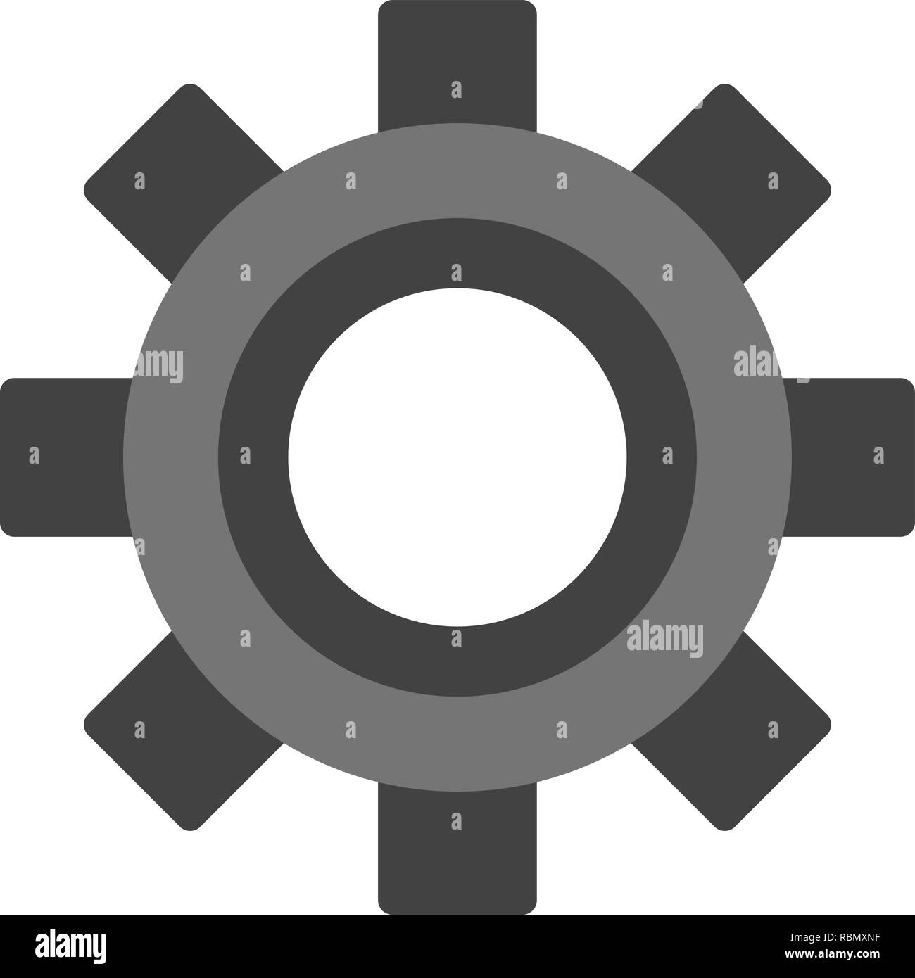 Vector Settings Icon Stock Vector Image & Art - Alamy