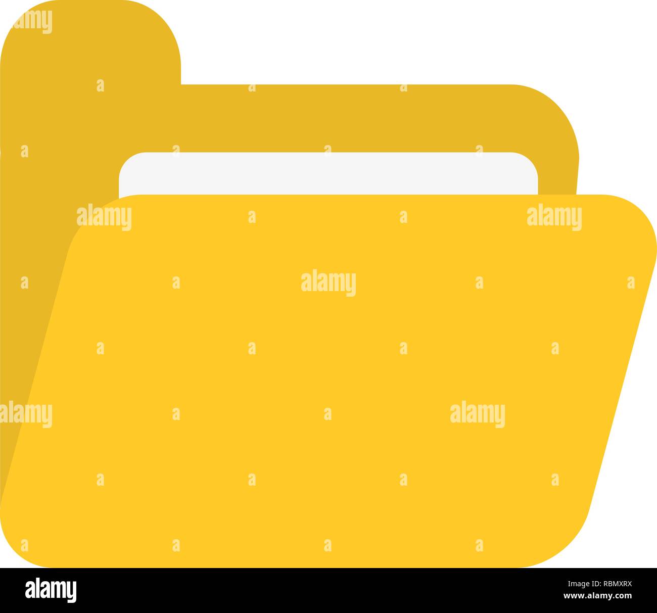 Vector Folder Icon Stock Vector