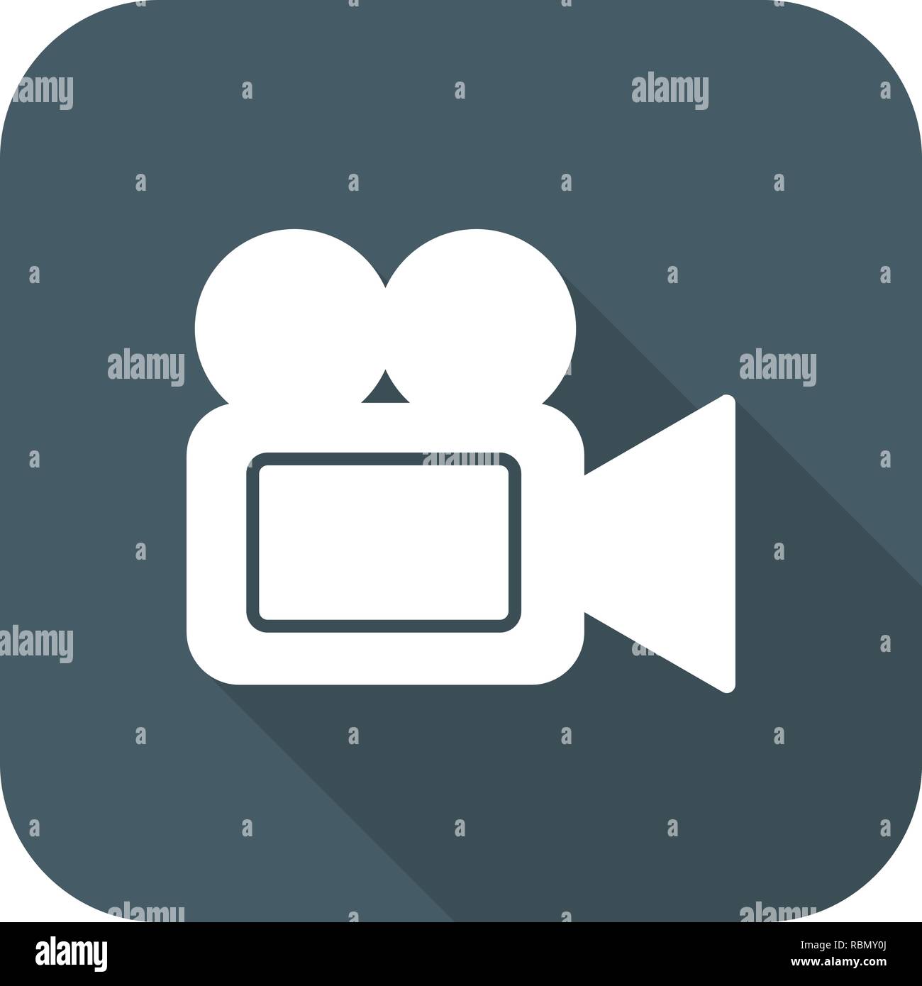 Vector Video Camera Icon Stock Vector