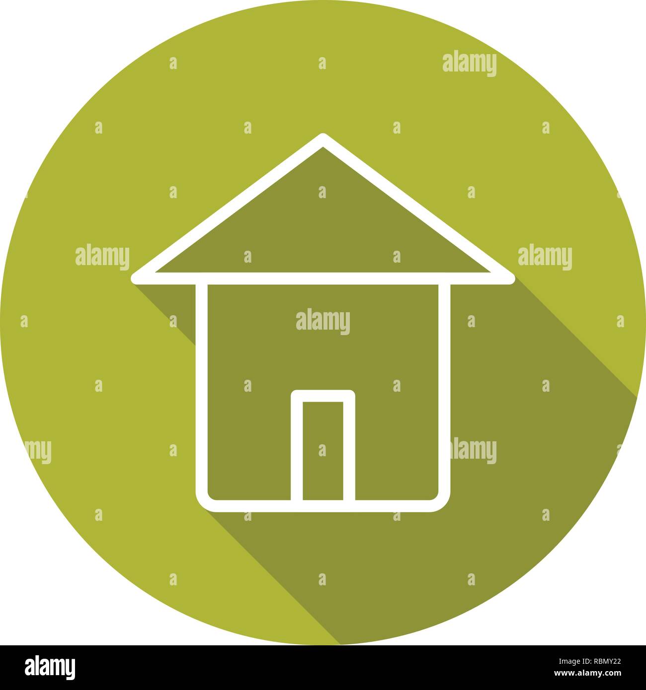 Vector Home Icon Stock Vector