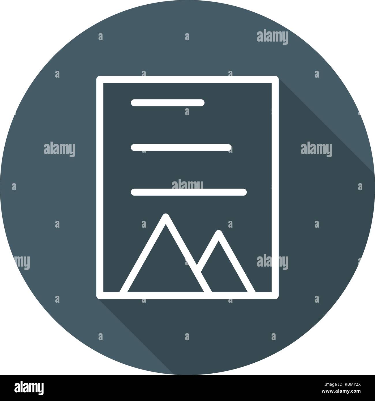 Vector Document Icon Stock Vector Image & Art - Alamy