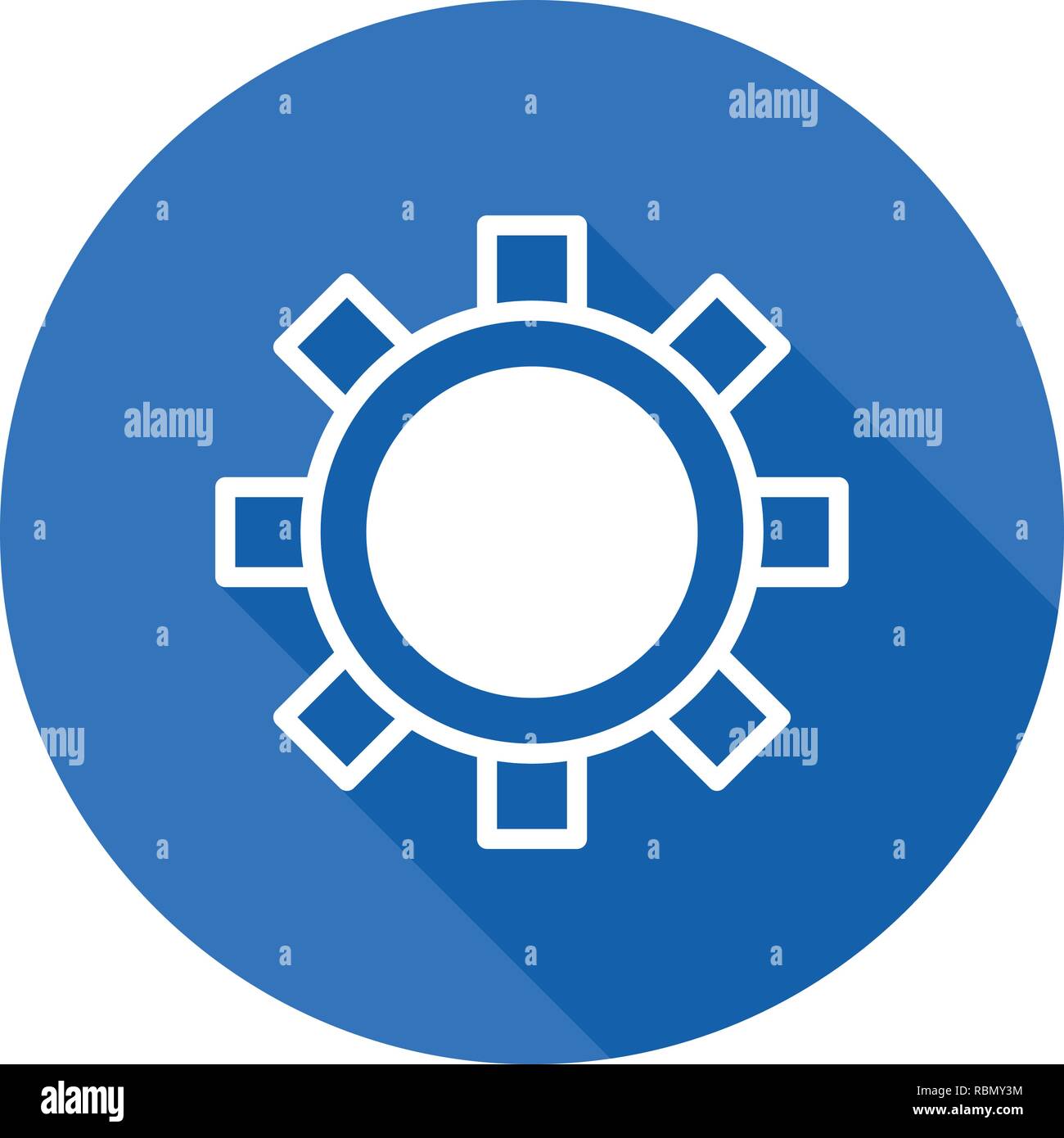 Vector Settings Icon Stock Vector Image & Art - Alamy