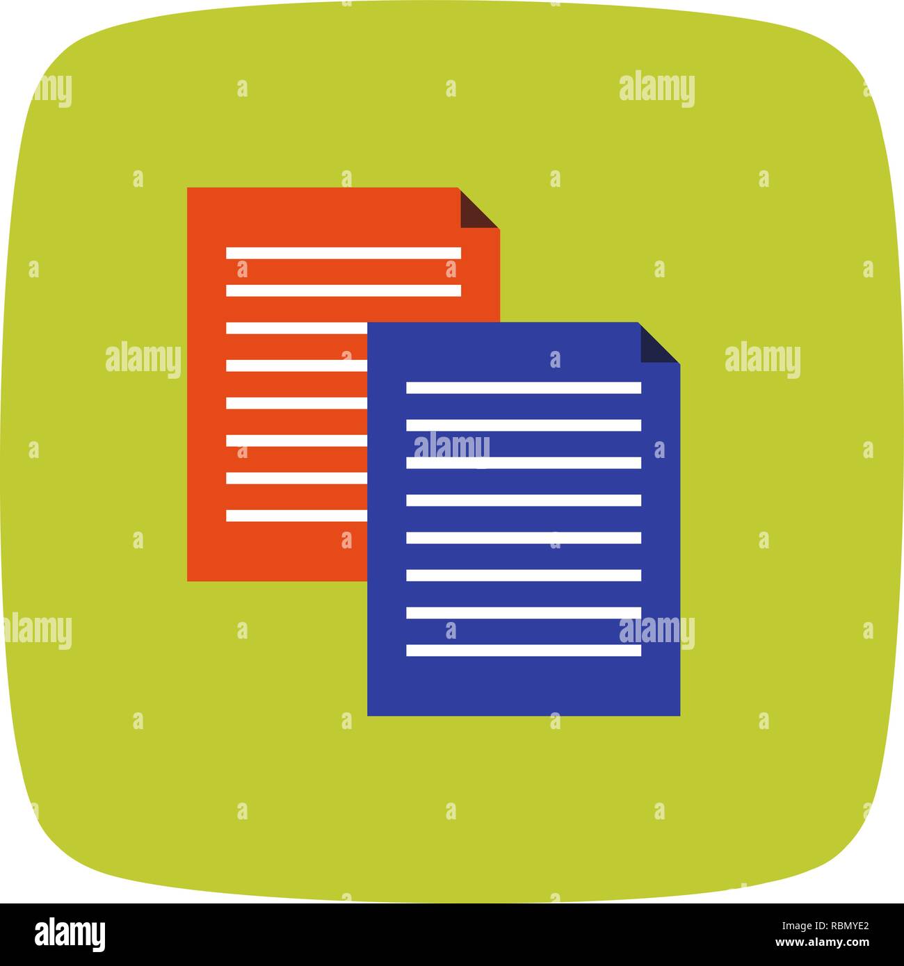 Vector Files Icon Stock Vector