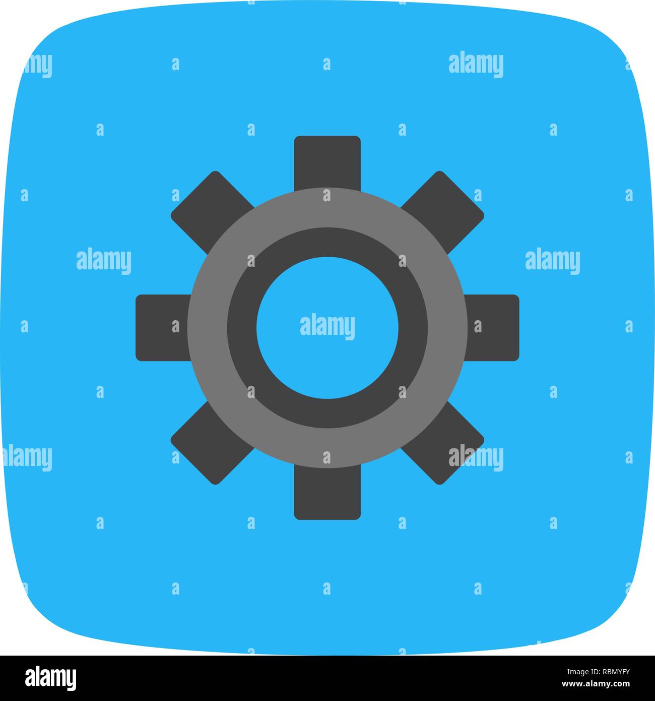 Vector Settings Icon Stock Vector Image & Art - Alamy