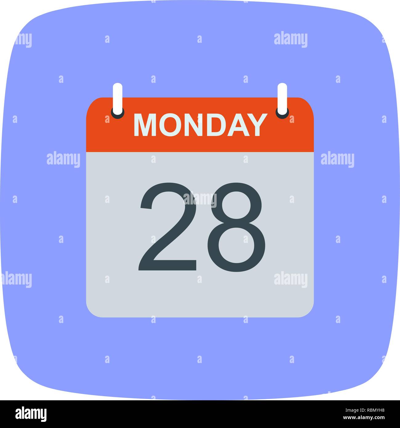 Vector Calendar Icon Stock Vector Image & Art - Alamy