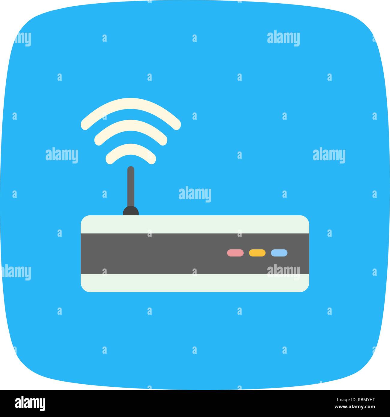 Vector Wifi Icon Stock Vector Image And Art Alamy