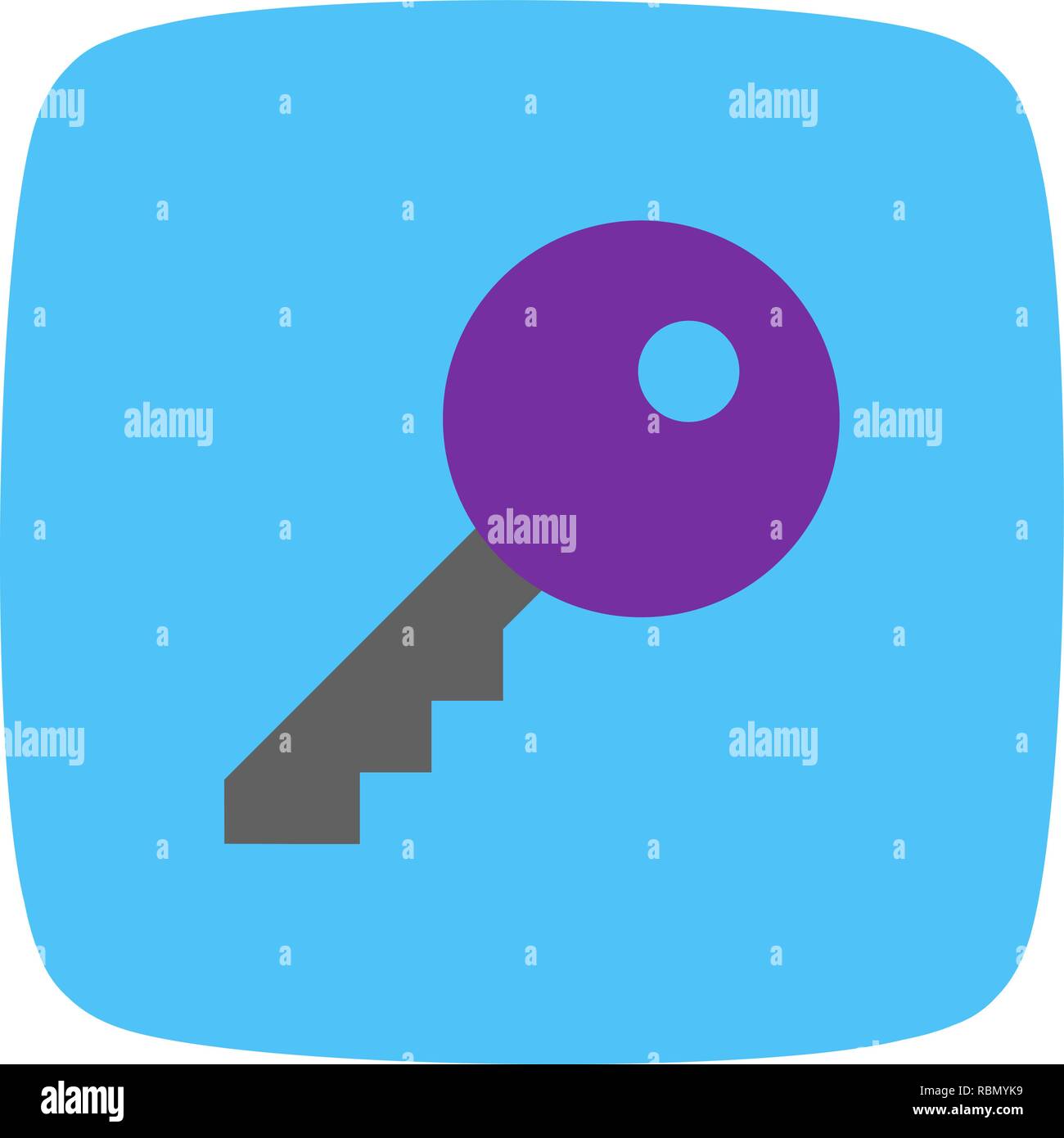 Vector Key Icon Stock Vector Image & Art Alamy