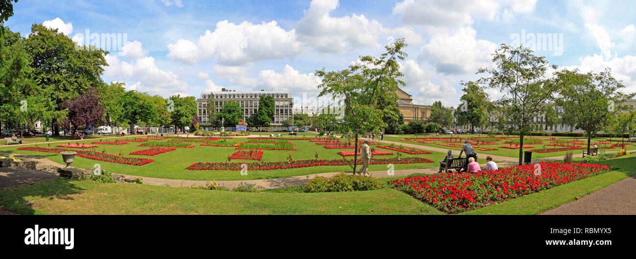 Imperial Gardens Cheltenham Gloucs Stock Photo Alamy