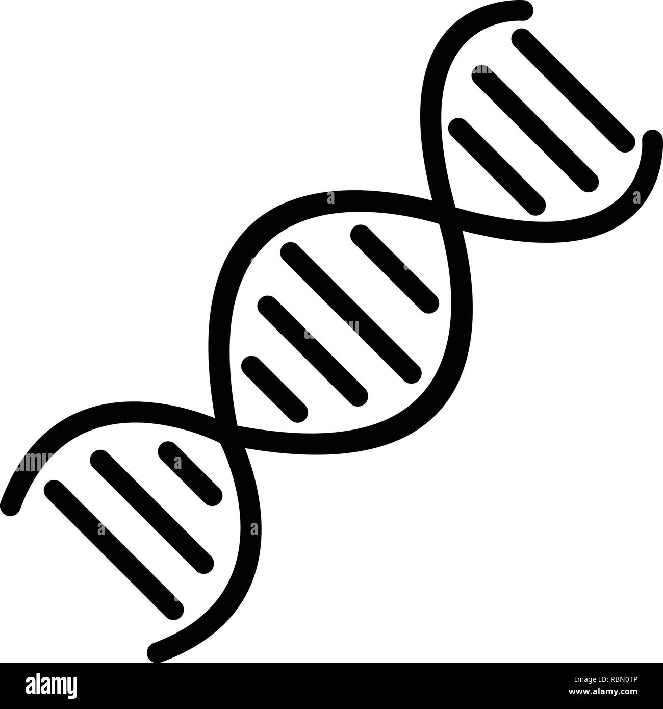 Vector DNA Icon Stock Vector Image & Art - Alamy