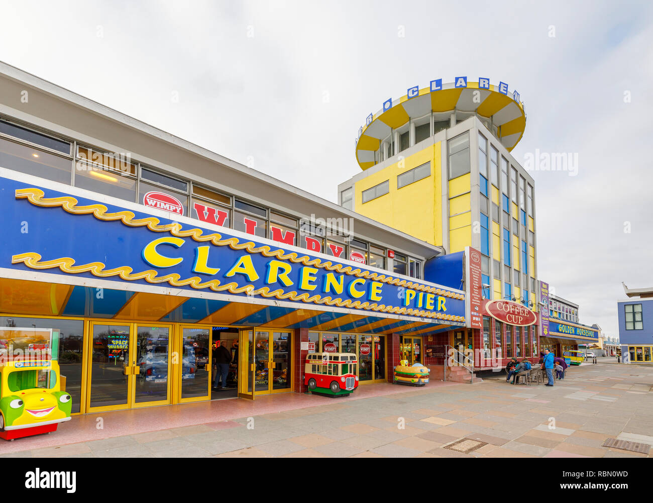 Clarence esplanade southsea seafront portsmouth hires stock