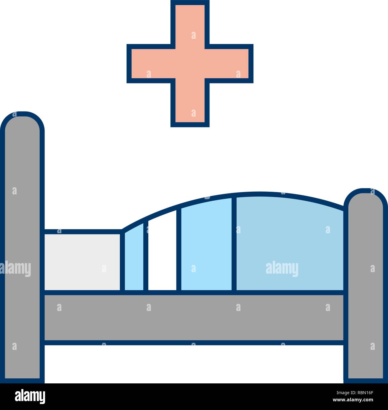 Vector Bed Icon Stock Vector Image & Art - Alamy