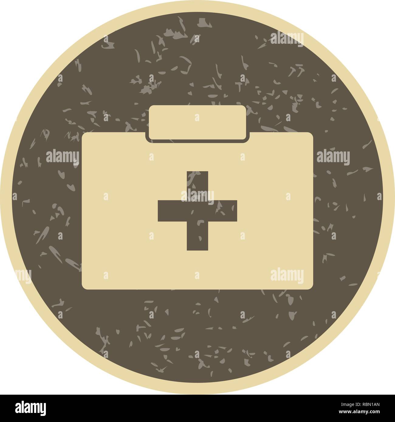 Vector First Aid Box Icon Stock Vector