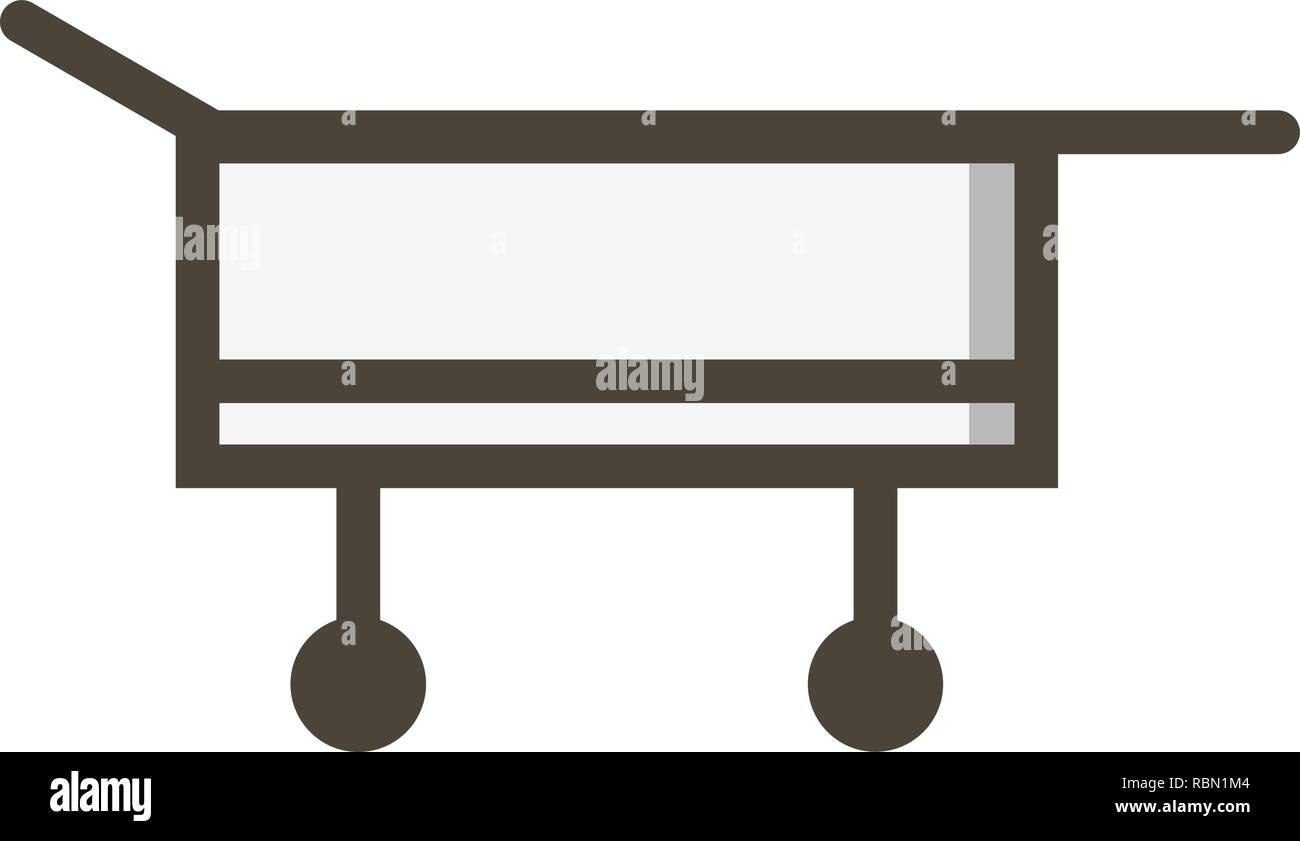 Vector Stretcher Icon Stock Vector