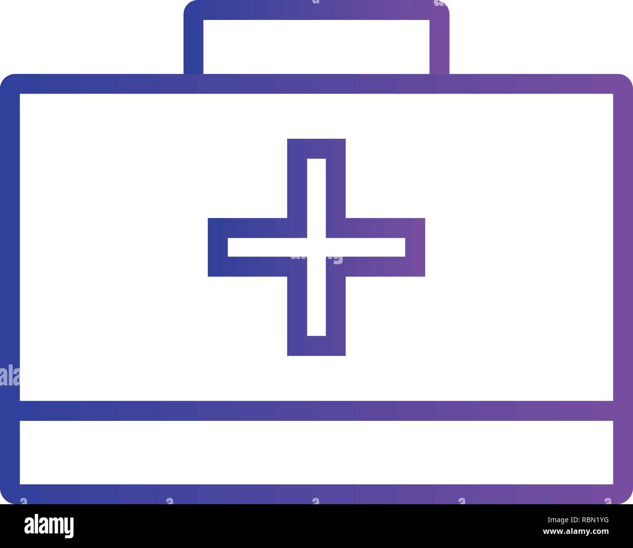 Vector First Aid Box Icon Stock Vector Image & Art - Alamy
