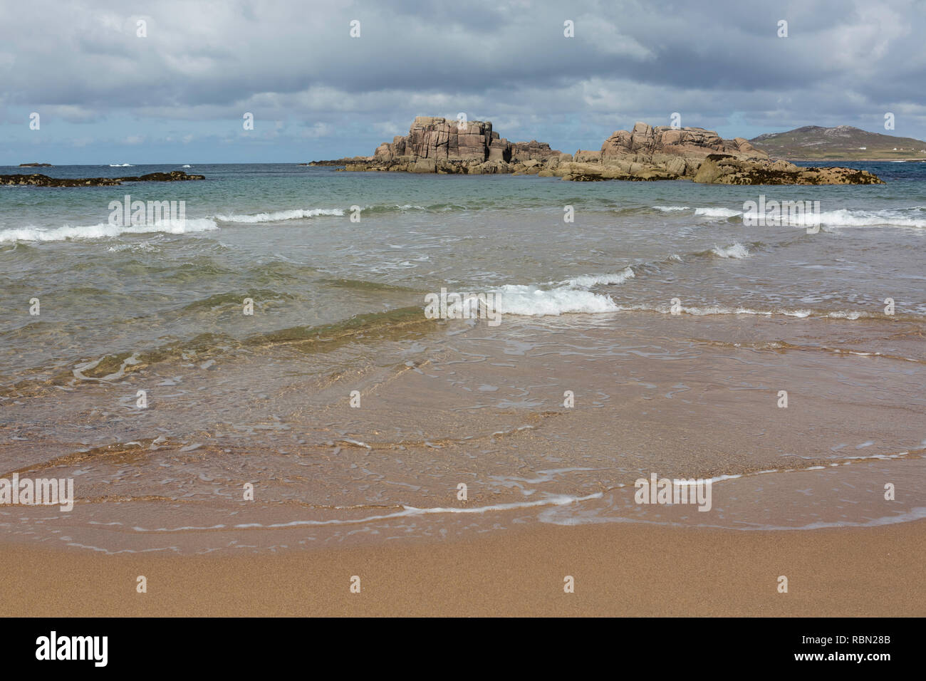 Donegal beach Ireland Stock Photo