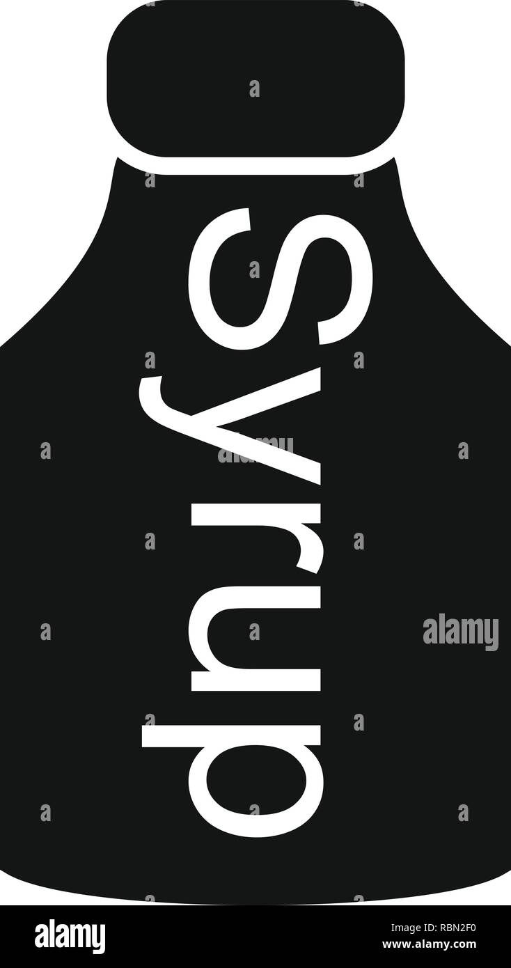 Vector Syrup Icon Stock Vector