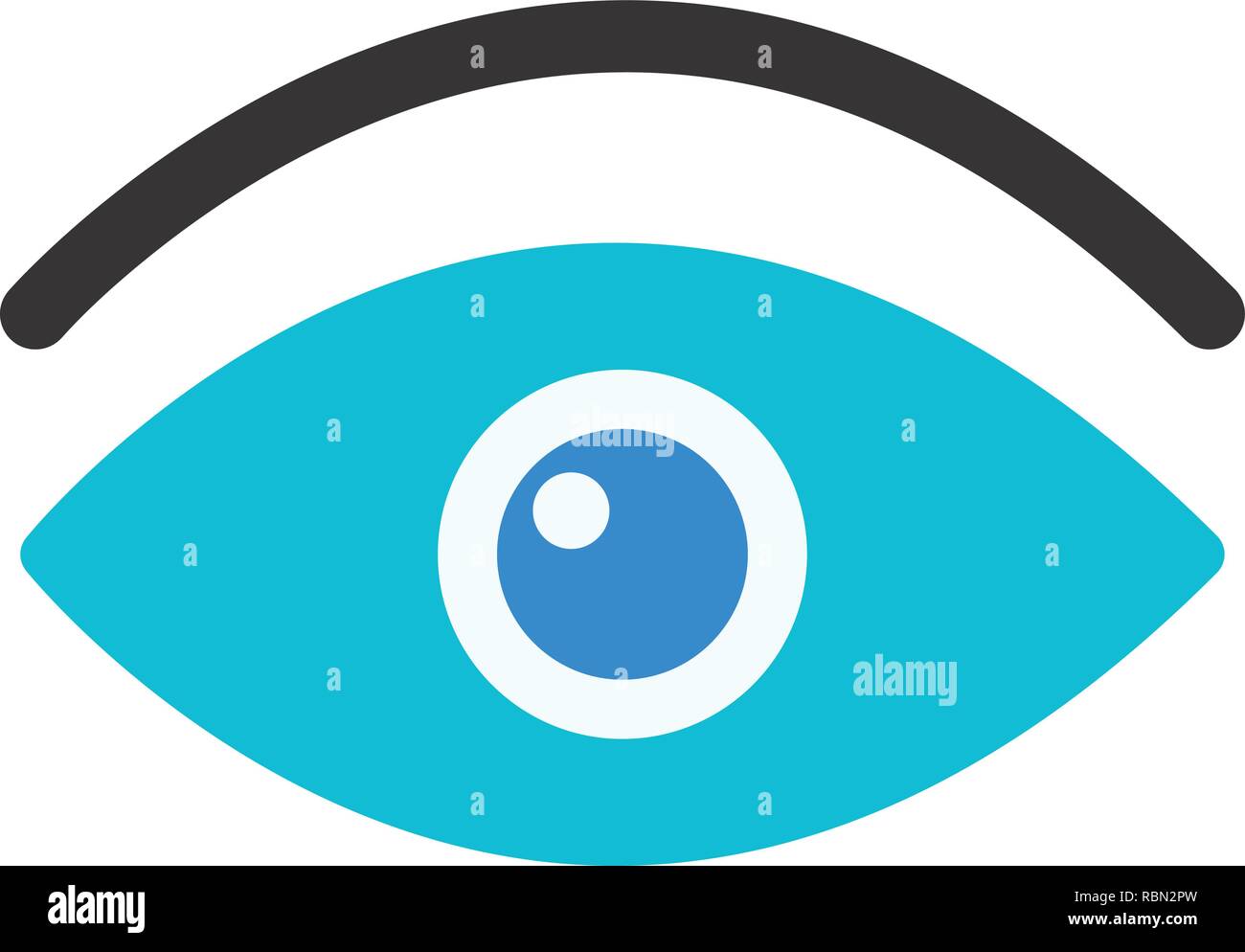 Vector Eye Icon Stock Vector Image & Art - Alamy