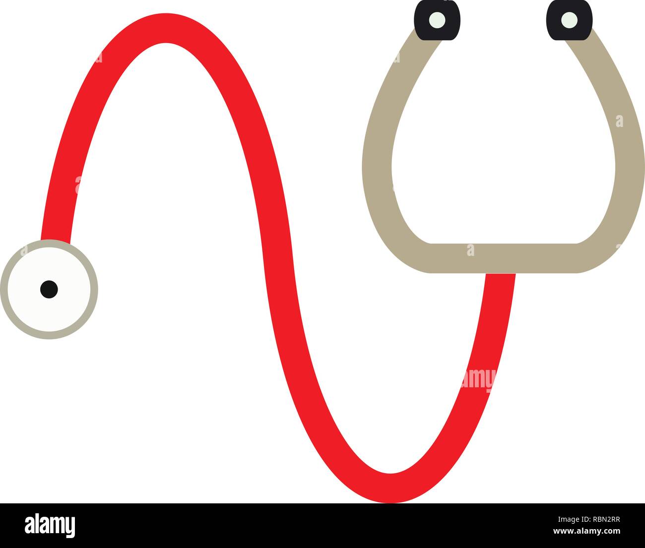 Vector Stethoscope Icon Stock Vector Image & Art - Alamy