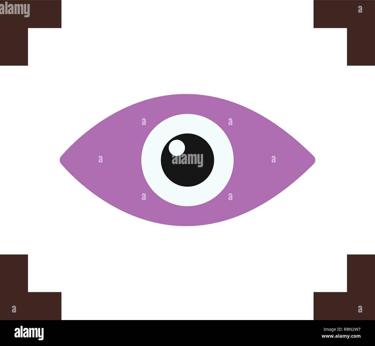 Vector Scan Icon Stock Vector