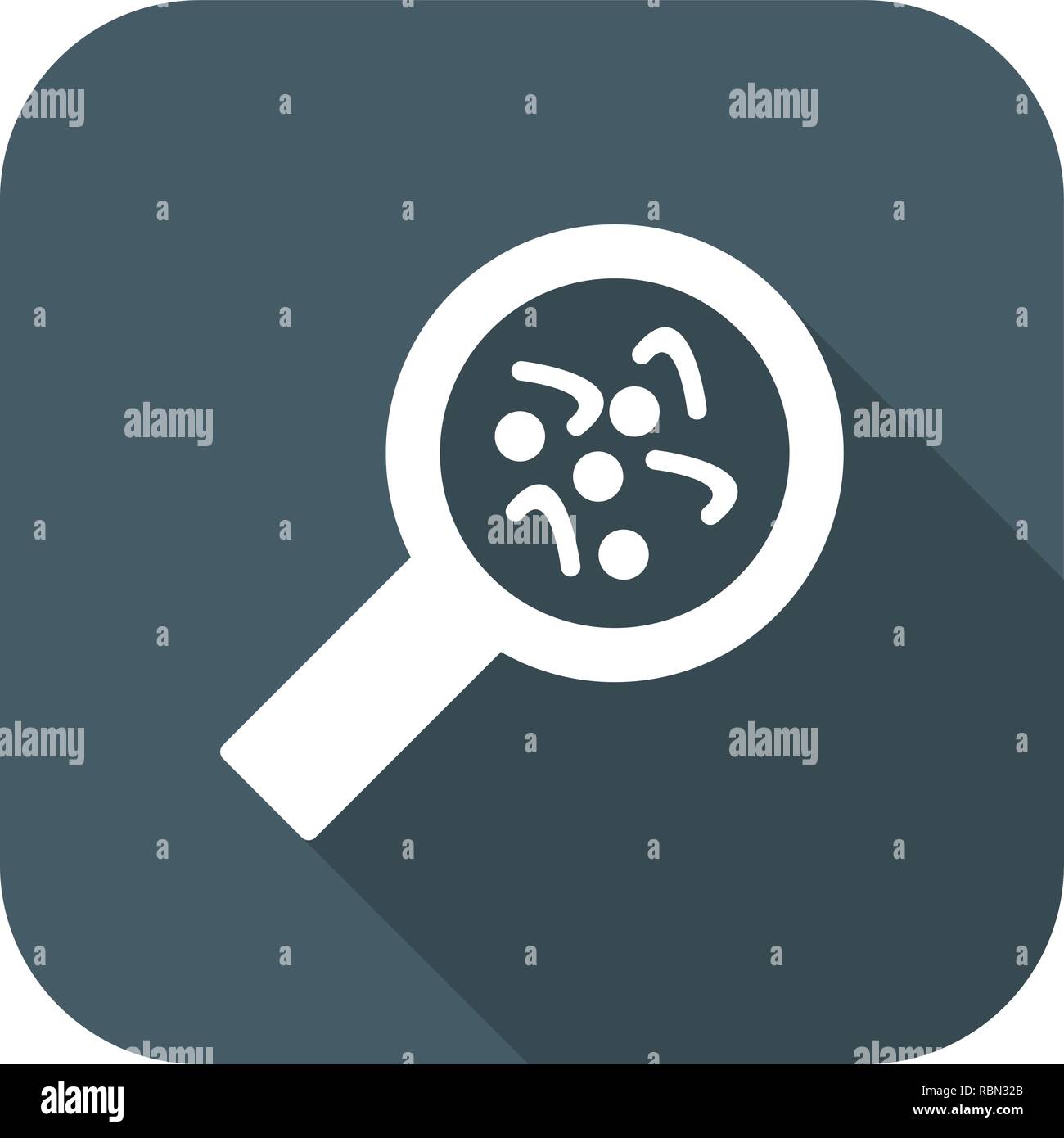 Vector Bacteria Icon Stock Vector Image & Art - Alamy