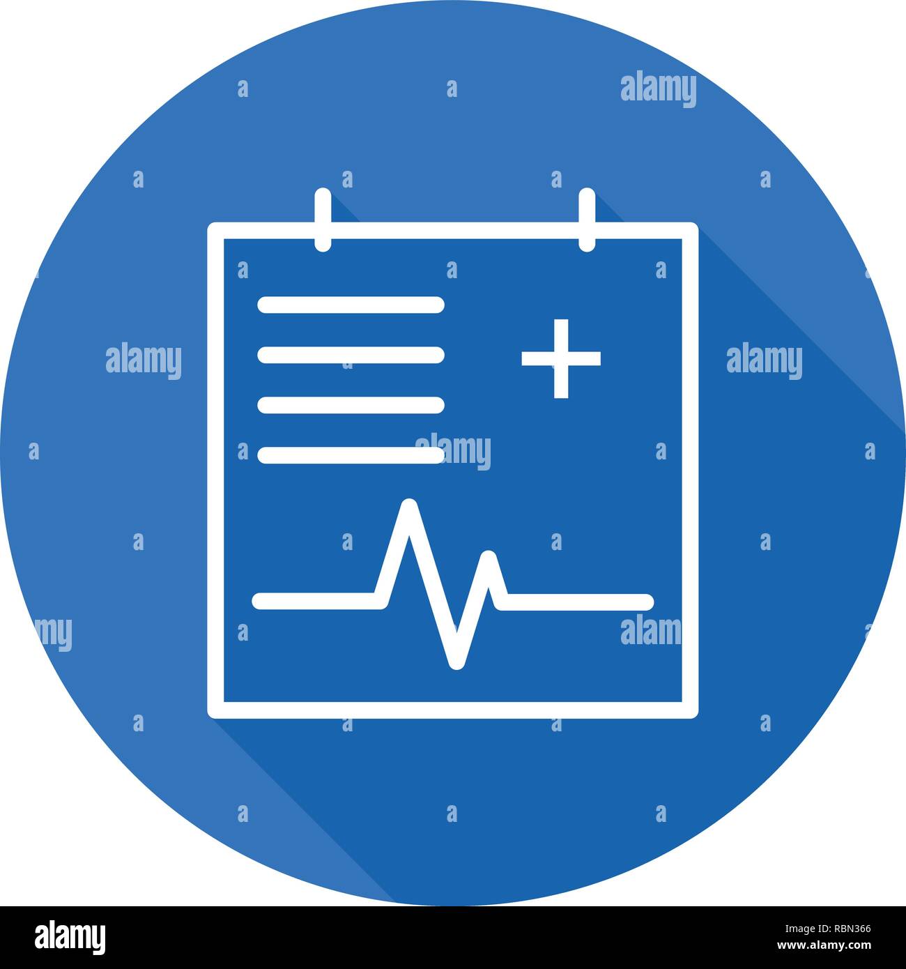 Vector Medical Chart Icon Stock Vector Image & Art Alamy