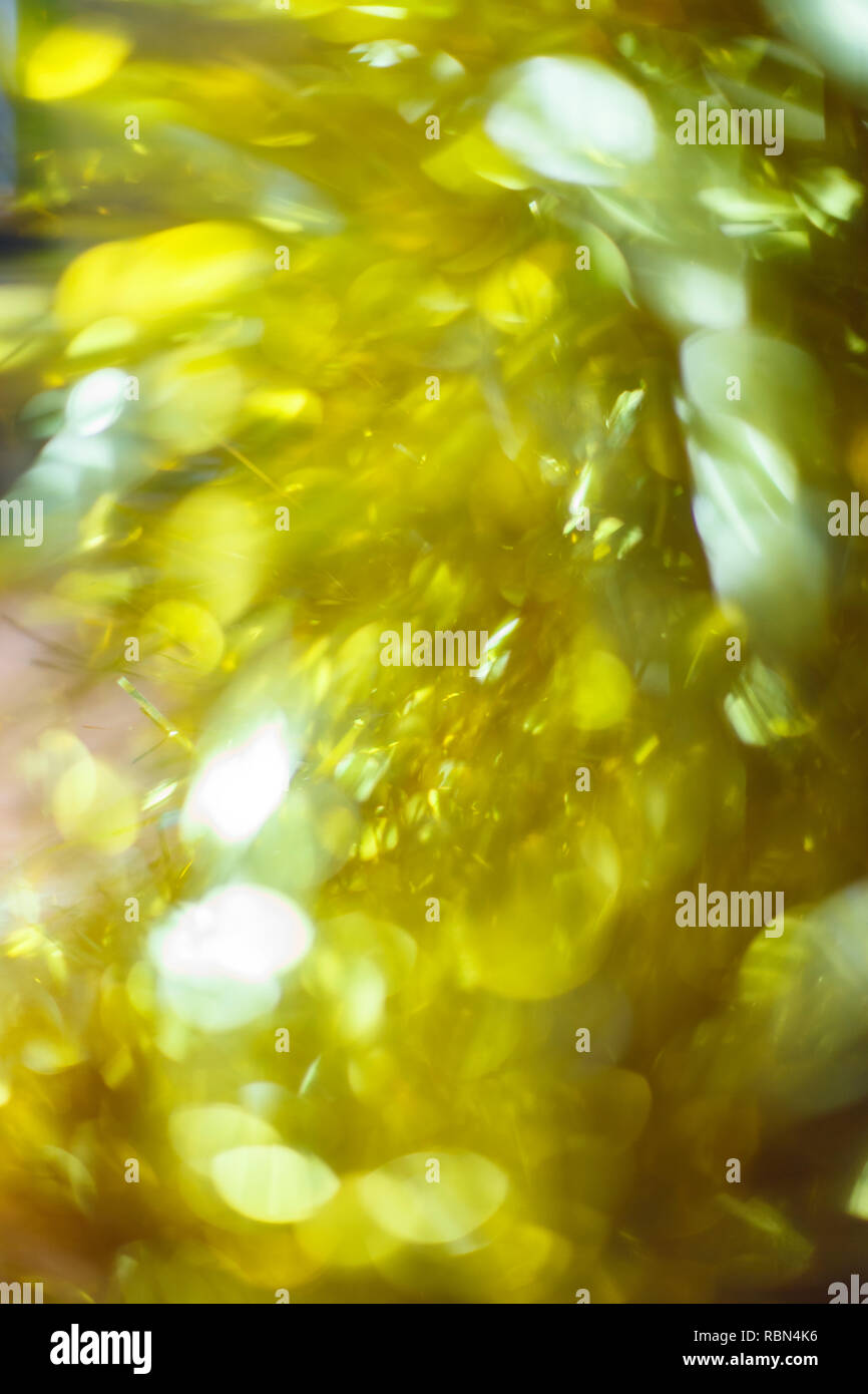 Elegant gold white glitter sparkle confetti background for golden happy birthday party invite Stock Photo