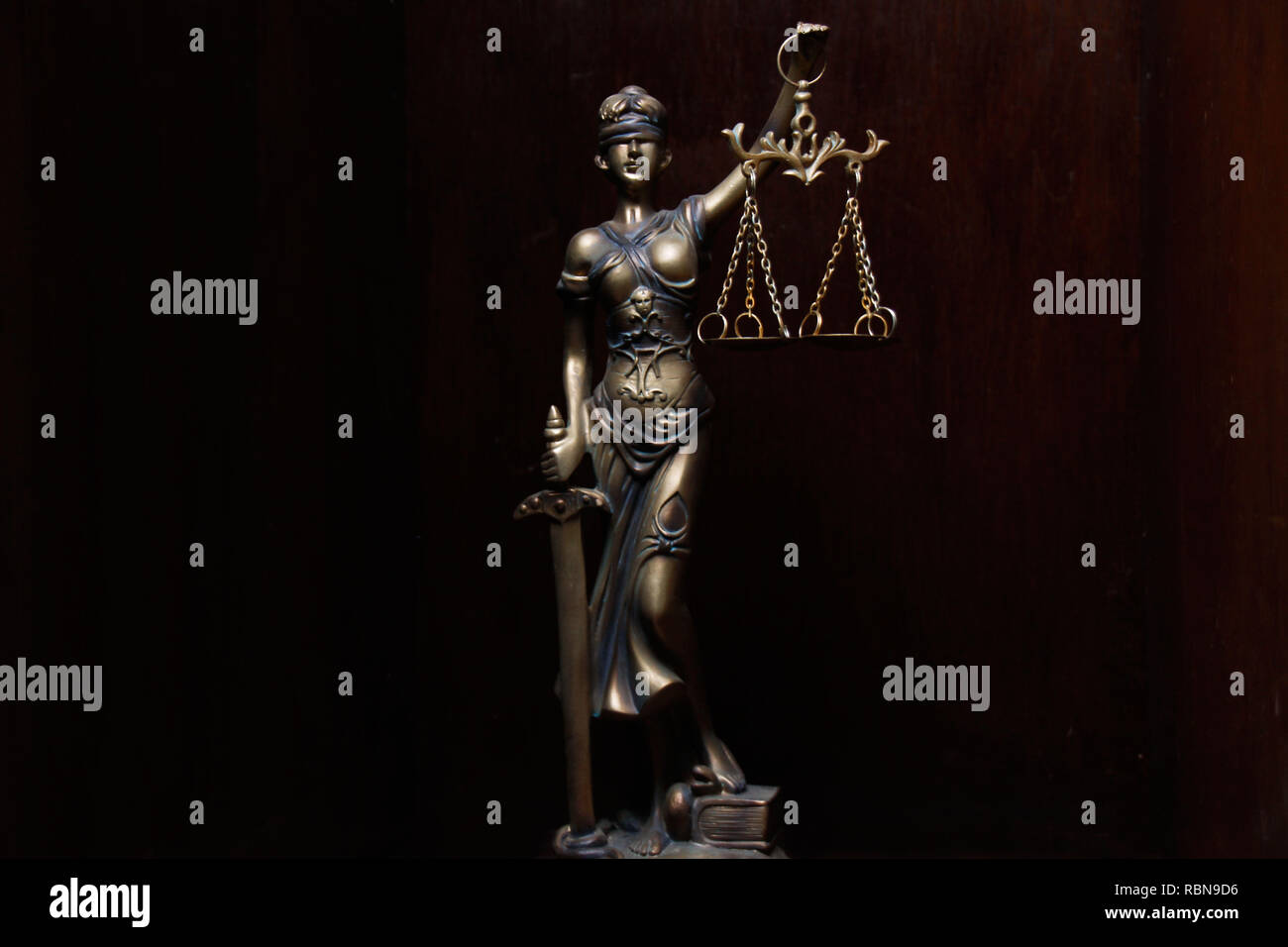 Statue of Justice Stock Photo