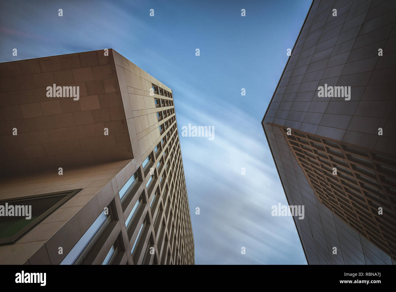 Office buildings in hanover, germany Stock Photo