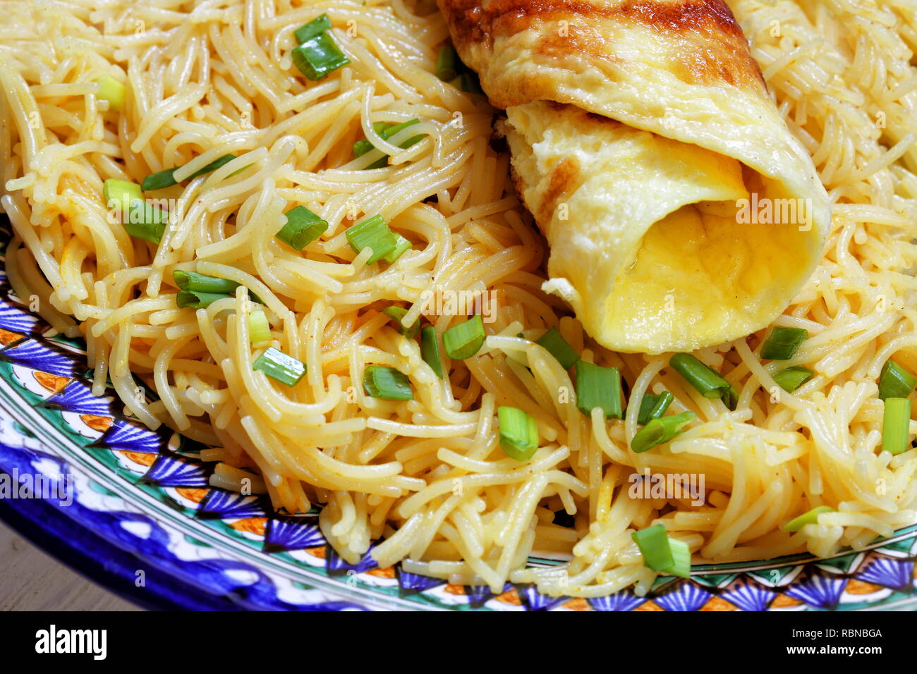 Balaleet. Traditional Emirati dish Stock Photo - Alamy