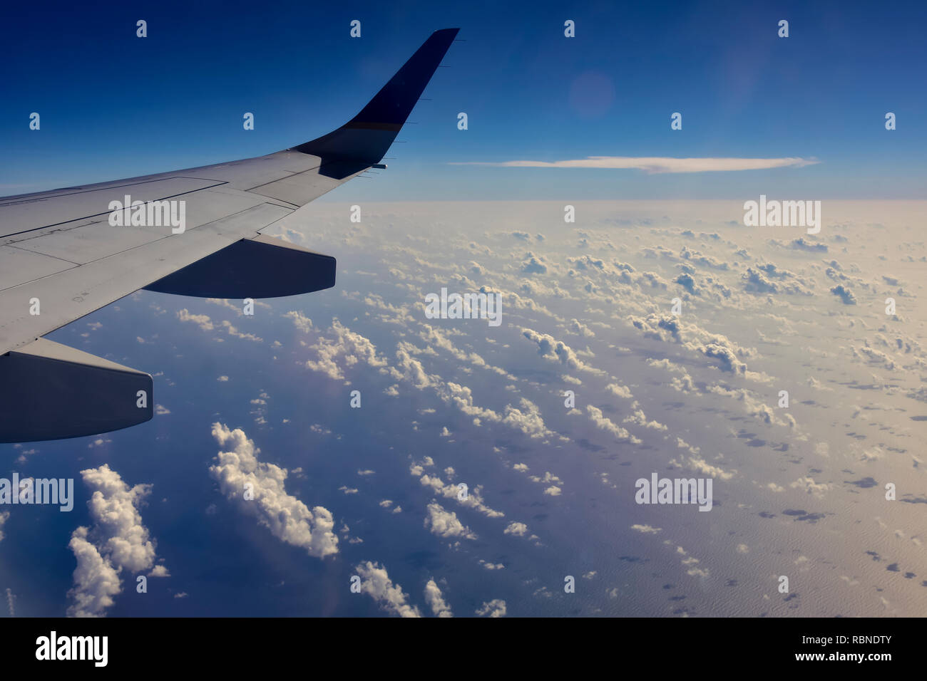 View from airplane arriving hi-res stock photography and images - Alamy