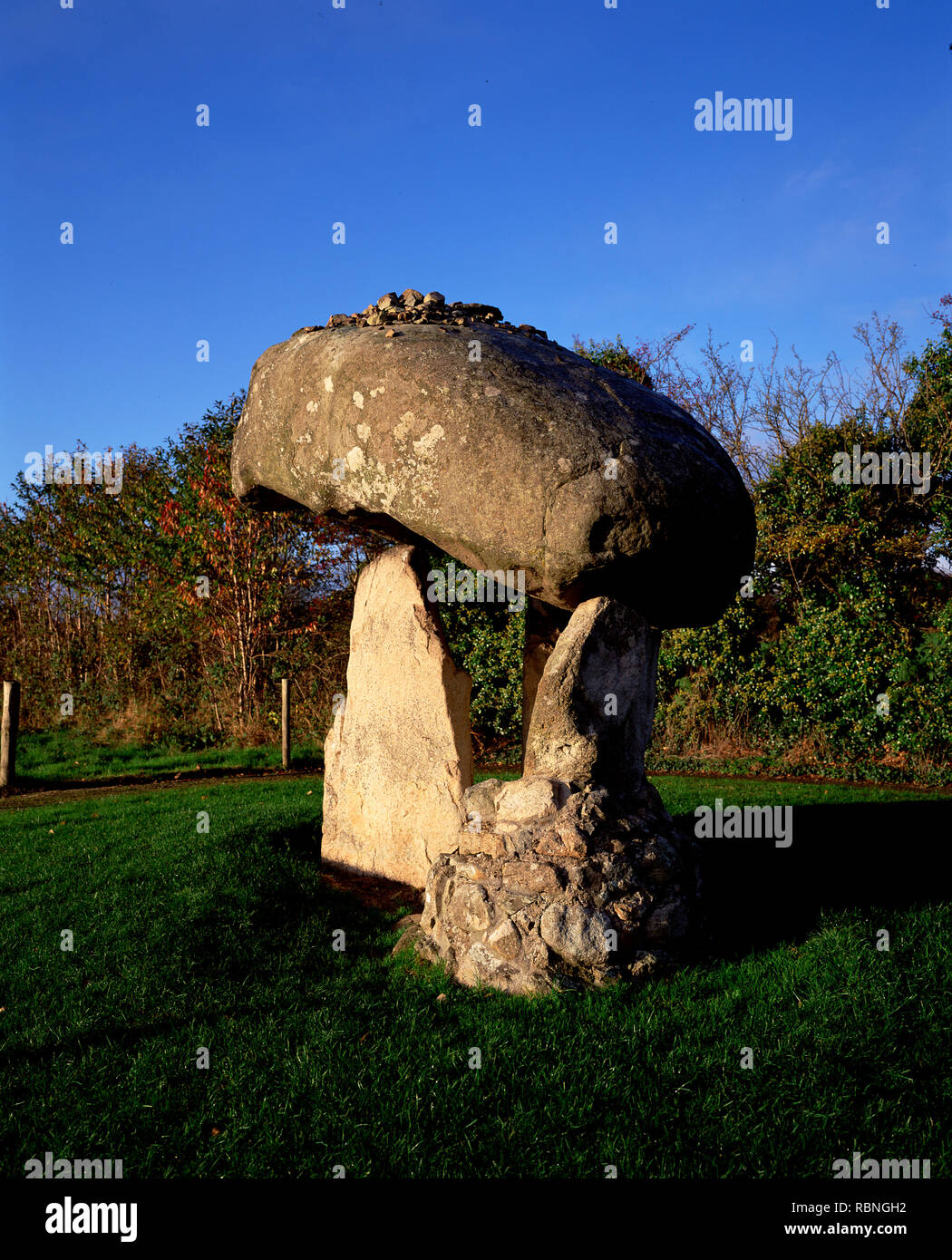 Proleek Dolmen, County Louth, Ireland, Megalithic Tomb, Cooley Peninsular Stock Photo