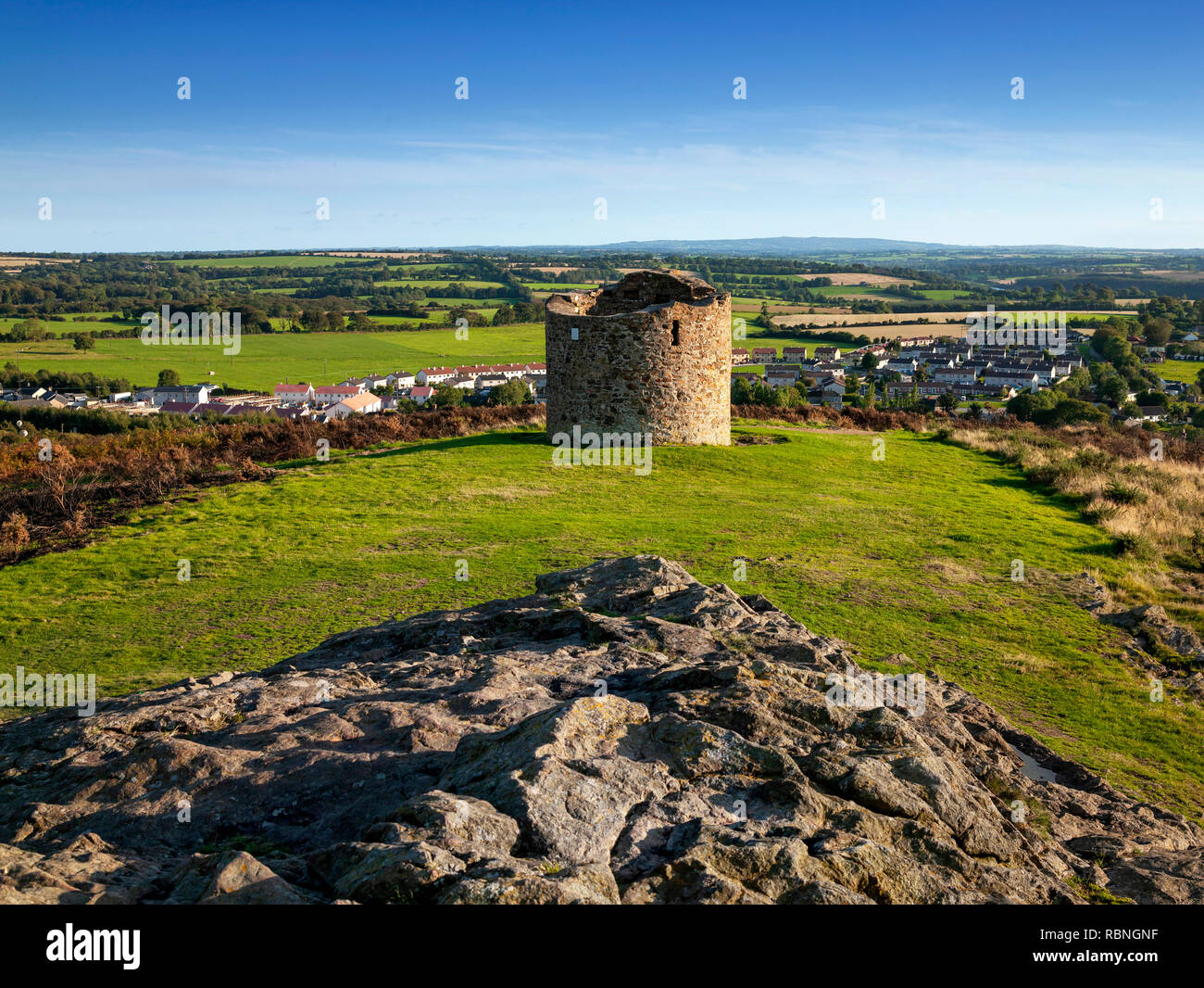 Vinegar Hill outside Enniscorthy, County Wexford, Ireland Stock Photo