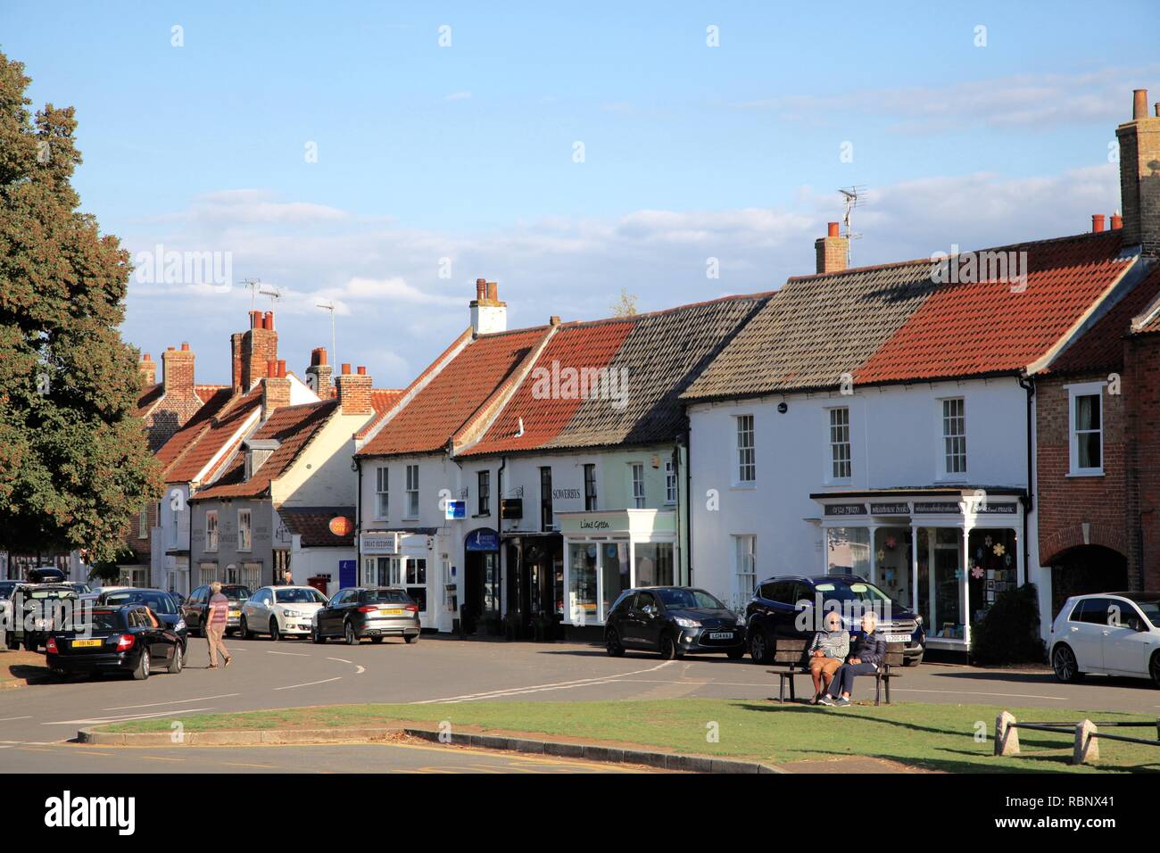 Burnham Market Norfolk UK 2018 Stock Photo Alamy