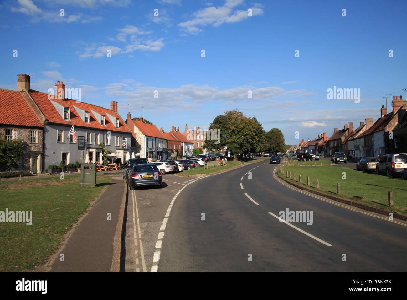 Burnham Market Norfolk UK 2018 Stock Photo Alamy