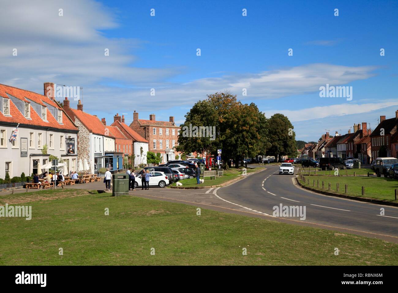 Burnham Market Norfolk UK 2018 Stock Photo Alamy