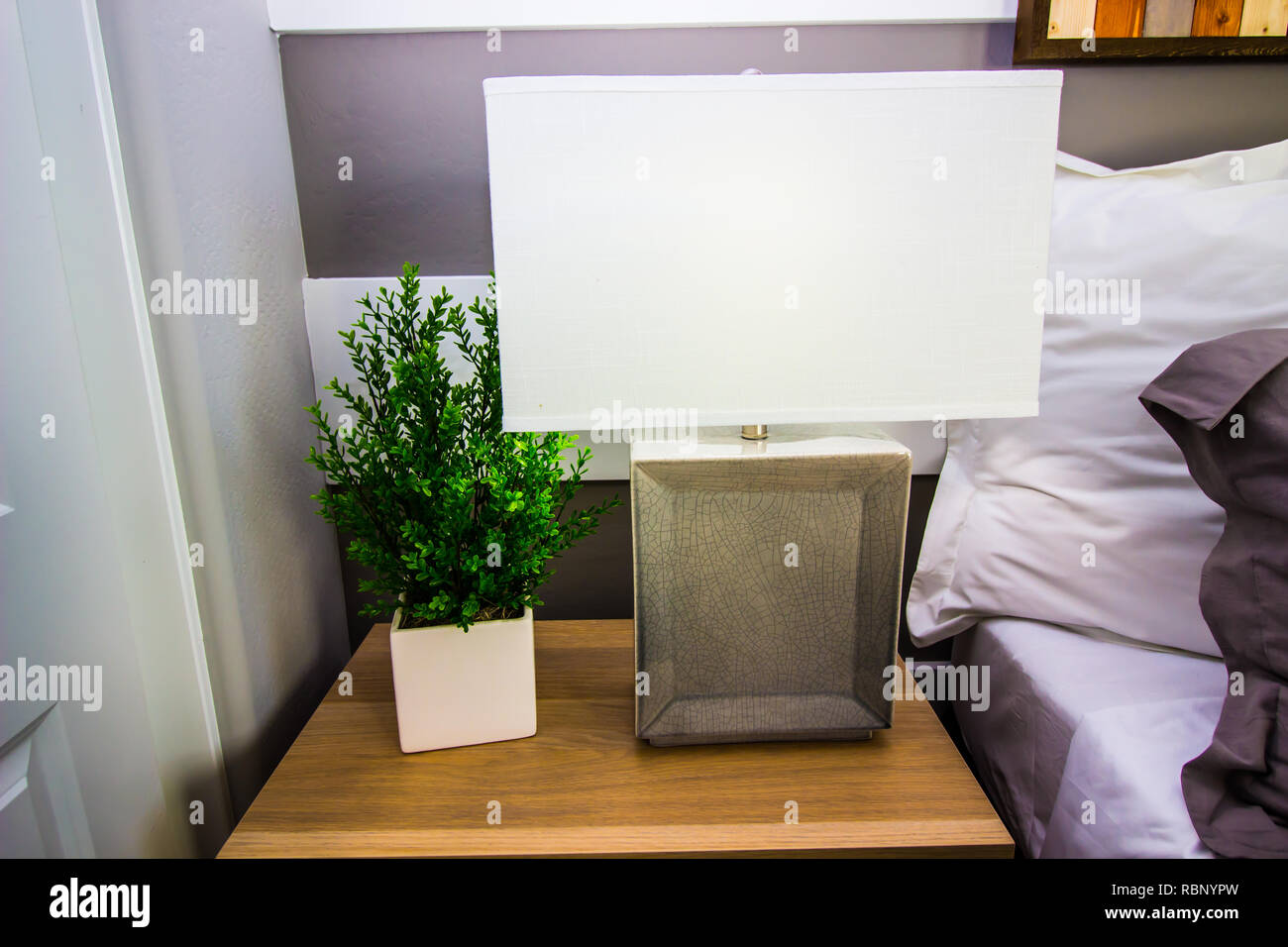 modern square lamp