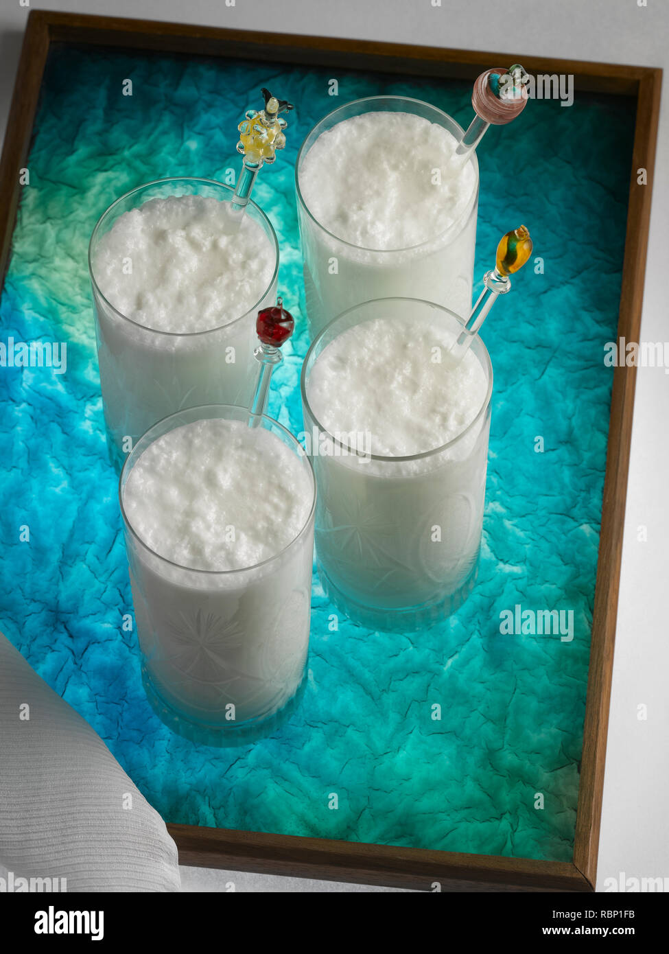 Indian food drink buttermilk, India, Asia Stock Photo