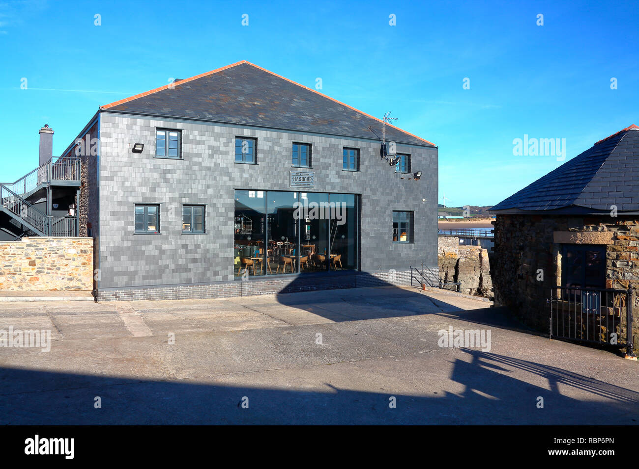 the-harbour-restaurant-at-porthcawl-harbour-with-the-golden-sands-of